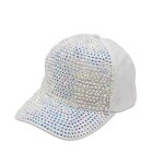 Beads Baseball Caps Supplier - Factory Wholesale Multicolor Ladies Rhinestone Trucker