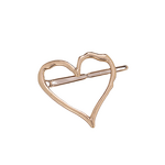 Hair Pins Supplier - Wholesale Minimalist Metal Geometric Alloy Heart Star