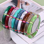 Acrylic Bangle Factory - Polymer Clay Personalized Tube Beaded Bracelets