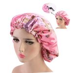 Satin Beauty Bonnet Factory - Double Side Printed Elastic Soft Hair Round