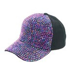 Beads Baseball Caps Supplier - Factory Wholesale Multicolor Ladies Rhinestone Trucker