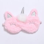 Unicorn Sleep Eye Mask Factory - 4 Colors Soft Plush Furry Kids Cute
