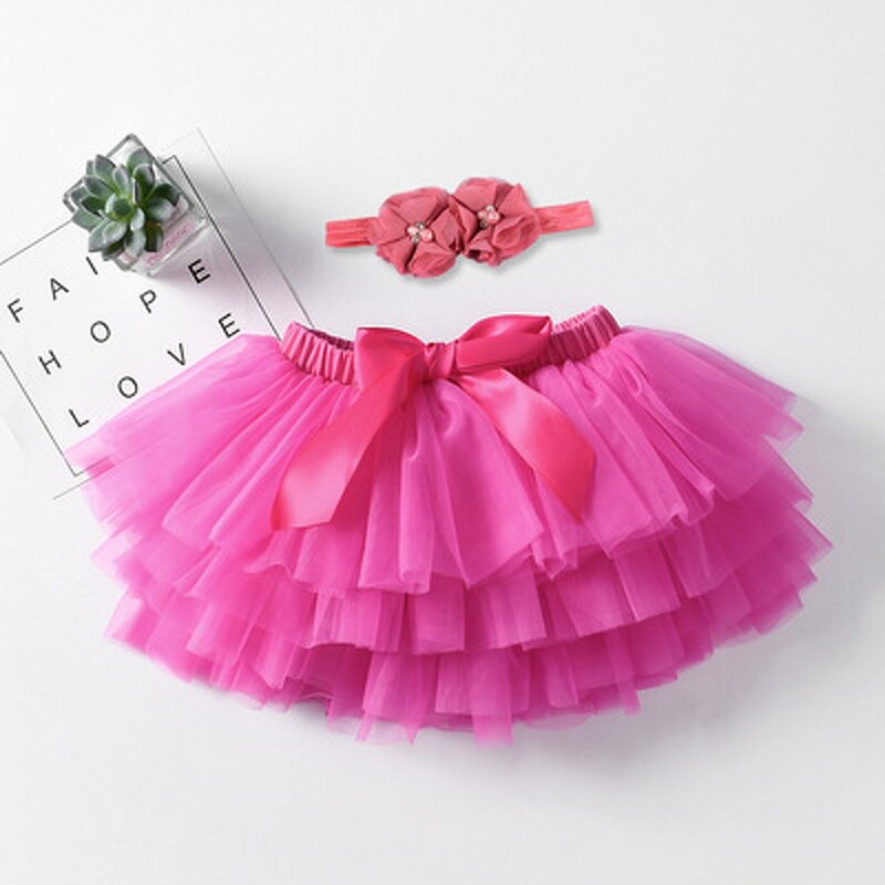 Baby Tutu Dress Supplier - Wholesale Top Quality Multicolored Tulle Skirt Baby