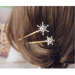 Hairpins Barrettes Supplier - New Design Luxury Alloy Crystal Pearl Bridal