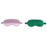 Eye Mask Headband Set Supplier - Satin Cross Wide Headband Silk Pillow Cases Gift