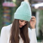 Ski Beanie Supplier - Wholesale Custom Knit Blend Winter Warm Soft Angora Blend