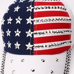 Rhinestone Cowboy Caps Factory - High Quality Blingbling Campaign Sports USA