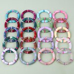 Acrylic Bangle Factory - Polymer Clay Personalized Tube Beaded Bracelets