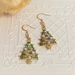 Christmas Earrings Factory - Wholesale Fashion Tree Cute New Year Earrings