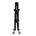 Foldable Tool Cart Manufacturer - Uni-Silent 3-Tier Heavy-Duty Warehouse Service Cart OEM