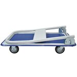 Steel Platform Trolley Manufacturer - Uni-Silent 150KG Loading Folding Hand Cart Portable