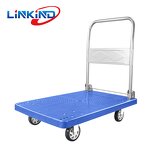 Foldable Plastic Platform Truck Supplier - LinKind Hand Trolley Cart with Competitive Prices