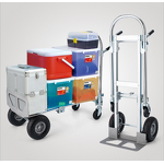 Two-wheel Folding Hand Truck Supplier - Uni-Silent 250kgs Straight-Back Frame Trucks