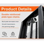 Electric Pallet Stacker Factory - Uni-Silent Stacker Truck Auto Lift Efficient Loading Unloading