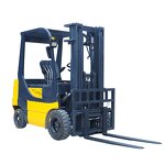 Electric Forklift Manufacturer - Uni-Silent 3 Ton 4WD Lead-Acid Counterbalance with Pneumatic Tires