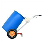 Manual Truck Mover Factory - Uni-Silent 450kg Hand Oil Drum Lifting Machine Trolley Tools