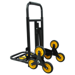 Hand Cart Folding Trolley Manufacturer - Uni-Silent 150kg Warehouse Foldable Climbing Luggage