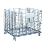 Collapsible Steel Wire Container Manufacturer - Uni-Silent Heavy Duty Logistics Cage Roll Cart