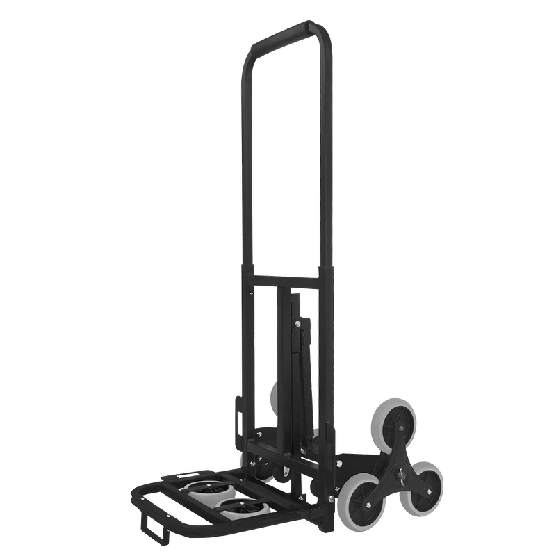 Hand Cart Folding Trolley Manufacturer - Uni-Silent 150kg Warehouse Foldable Climbing Luggage