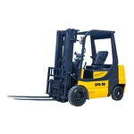 All-Terrain Forklift Manufacturer - Uni-Silent 2T Heavy Duty Four Wheel Drive Rough Electric