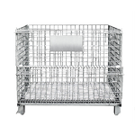 Industrial Foldable Storage Cage Manufacturer - Uni-Silent Welding Screen Processing Steel Stillage