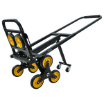 Hand Cart Folding Trolley Manufacturer - Uni-Silent 150kg Warehouse Foldable Climbing Luggage