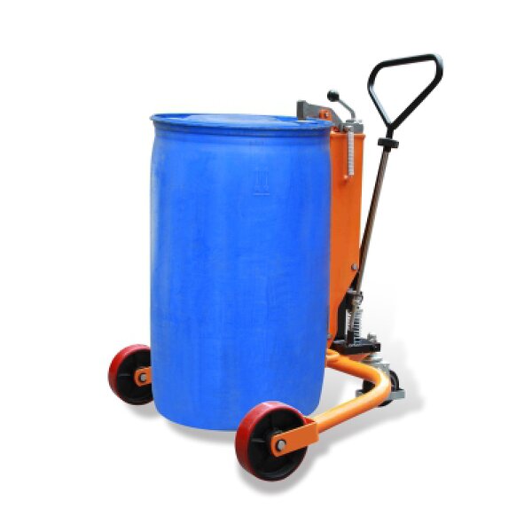 Manual Truck Mover Factory - Uni-Silent 450kg Hand Oil Drum Lifting Machine Trolley Tools
