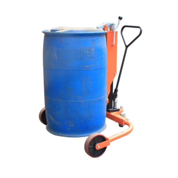 Oil Drum Lifting Equipment Factory - Uni-Silent Hydraulic 350kgs Machincal Carrier Stacker Dumping