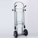 Heavy Duty Utility Hand Truck Factory - Uni-Silent 250kgs 3 in 1 Industrial Foldable 4 Wheels