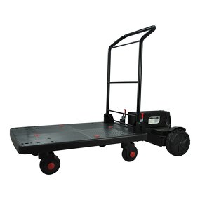 Electric Plastic Trolley Manufacturer - Uni-Silent 300kgs Heavy Duty Warehouse Logistics