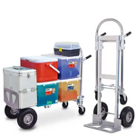 Heavy Duty Folding Platform Hand Truck Manufacturer - Uni-Silent 250kg 2-in-1 Industrial Steel OEM