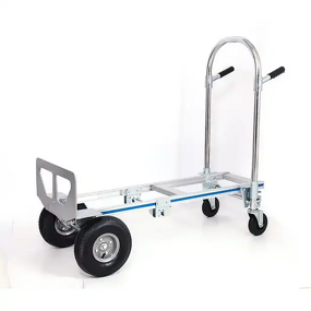 Heavy Duty Folding Platform Hand Truck Manufacturer - Uni-Silent 250kg 2-in-1 Industrial Steel OEM