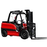 Counterbalance Forklift Manufacturer - Uni-Silent 5 Ton Truck Machine All Rough Terrain