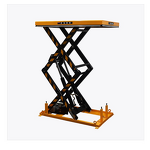 Electric Hydraulic Scissor Lift Table Supplier - Uni-Silent 2000kgs for Hotels Printing Shops