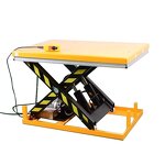 Electric Hydraulic Platform Lift Factory - Uni-Silent 4Ton Fixed Scissor Lifter High Quality Steel
