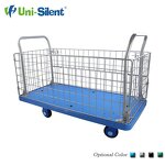 Wire Mesh Hand Trolley Supplier - 400kgs Loading Heavy Duty Cage Cart