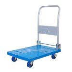 Foldable Platform Truck Factory - Uni-Silent Four Wheels Flatbed Folding Hand Trolley