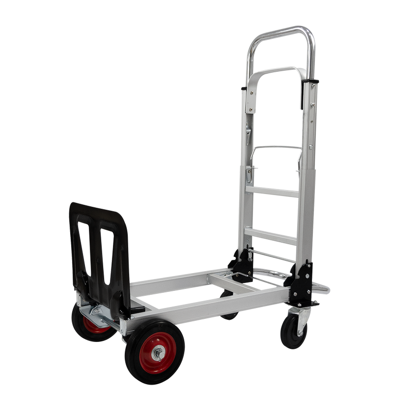 Folding Collapsible Utility Dolly Supplier - Uni-Silent Logistics Multipurpose Aluminum Trolley