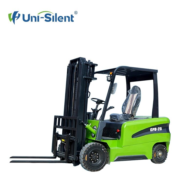 Battery Stacker Forklift Supplier - Uni-Silent CE ISO 2.5 Ton Lift Height 3m-6m Mini Electric