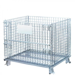 Collapsible Steel Wire Container Manufacturer - Uni-Silent Heavy Duty Logistics Cage Roll Cart