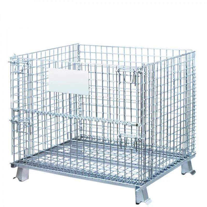 Collapsible Steel Wire Container Manufacturer - Uni-Silent Heavy Duty Logistics Cage Roll Cart