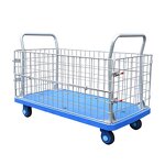 Wire Mesh Hand Trolley Supplier - 400kgs Loading Heavy Duty Cage Cart
