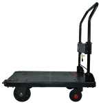 Electric Plastic Platform Truck Supplier - Uni-Silent 300kgs Heavy Duty Electrical Folding