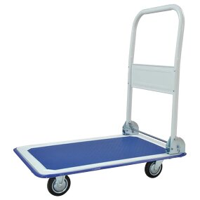 Steel Platform Trolley Manufacturer - Uni-Silent 150KG Loading Folding Hand Cart Portable