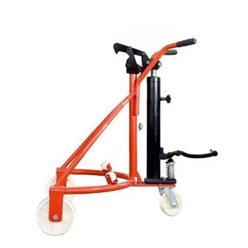 Oil Drum Truck Manufacturer - Uni-Silent Manual 450kg Hand Oil Drum Lifting Machine Trolley