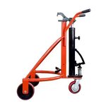 Oil Drum Truck Manufacturer - Uni-Silent Manual 450kg Hand Oil Drum Lifting Machine Trolley
