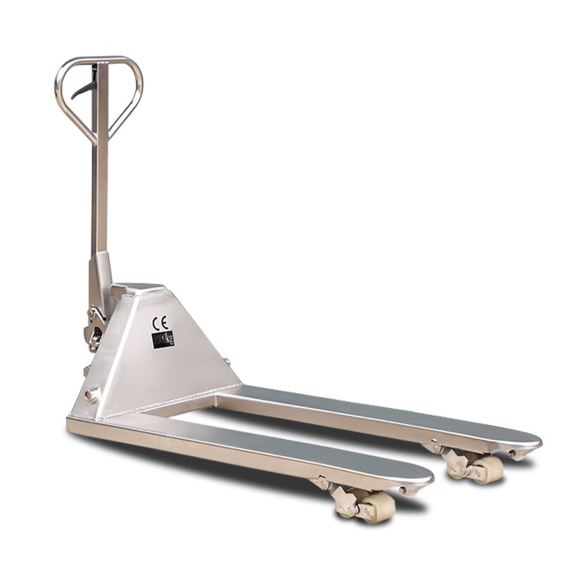 Hand Pallet Truck Factory - Uni-Silent 2 Ton Stainless Steel for Indoor/Outdoor Use