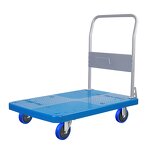 Hand Trolley Factory - Uni-Silent 150kg Fix Handle Platform Trolley Industrial Moving