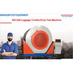 Suitcase Drop Tester Supplier - Tumbling Barrel Impact Testing for Bags