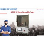 45 Degree Flammability Tester Factory - Textile Combustion Testing Machine